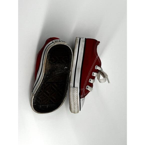 Ralph Lauren Polo 1967 Colorblock Tee (18M) + Converse All Star Red (5C) - Picture 9 of 11